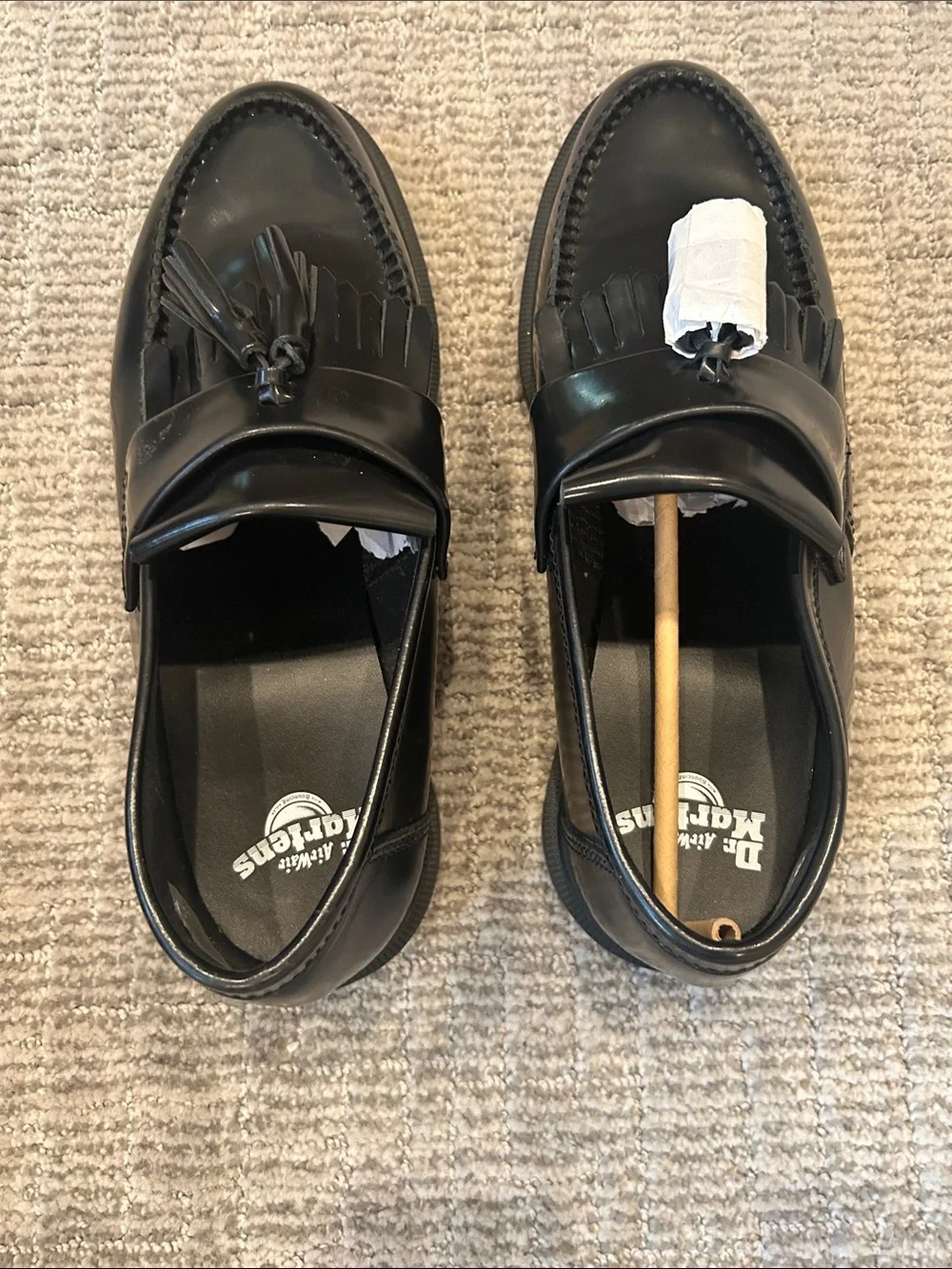 Dr. Martin ADRIAN Smooth Leather Tassel Loafer 10